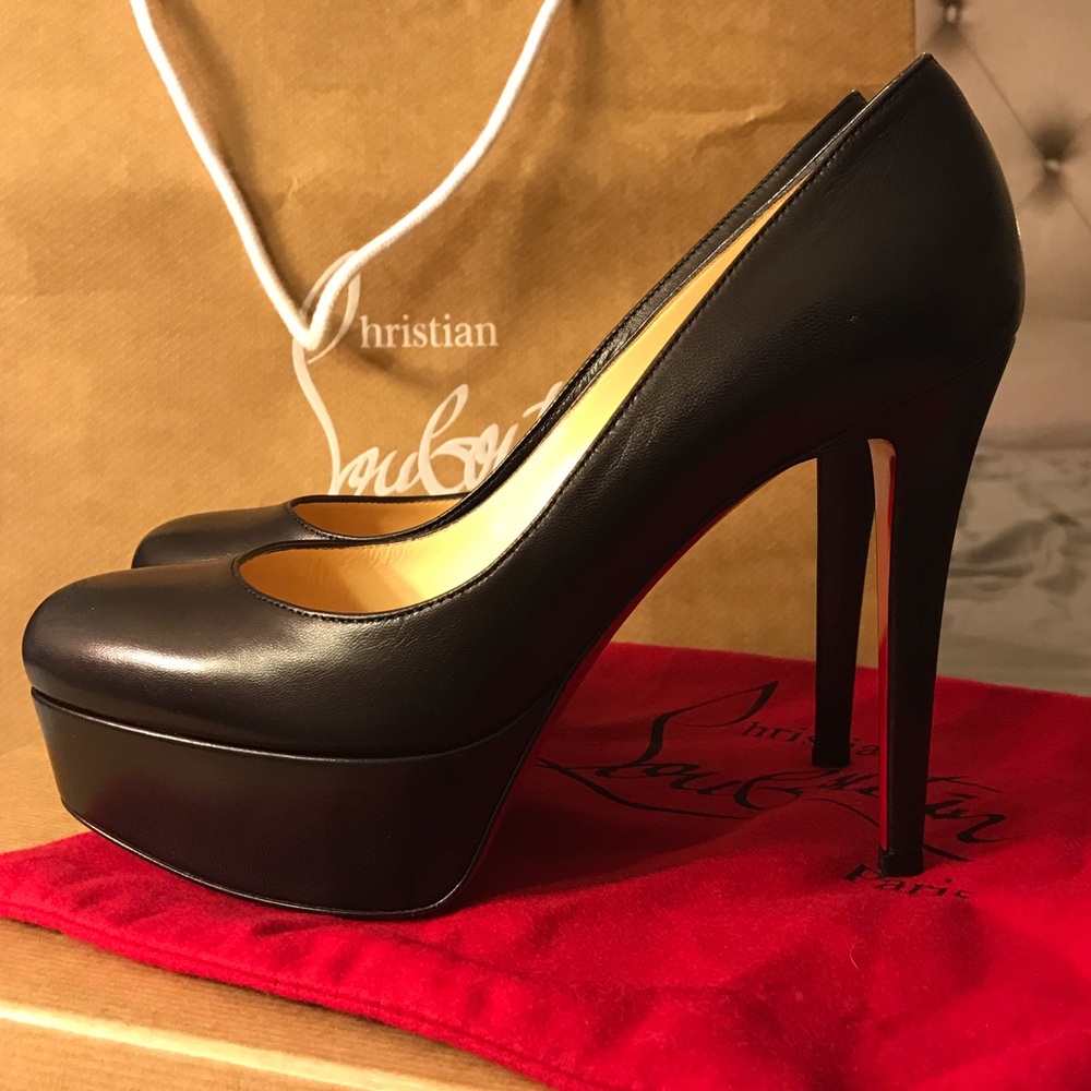 CHRISTIAN LOUBOUTIN BIANCA HEELS