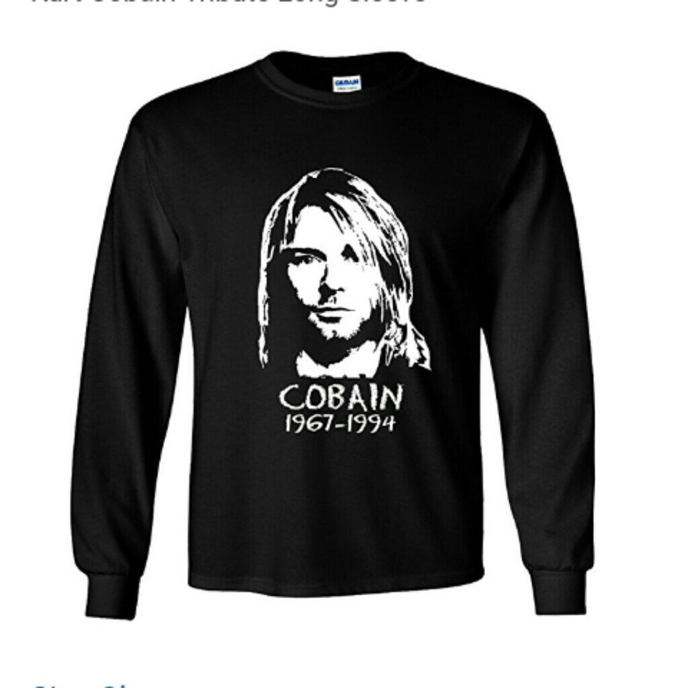 RARE Kurt cobain long sleeve