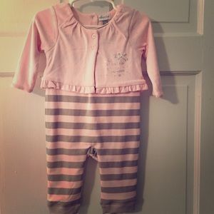 Adorable baby girl one piece