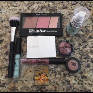 MAKEUP BUNDLE! NYX, CLINIQUE, MAYBELLINE, THE BALM
