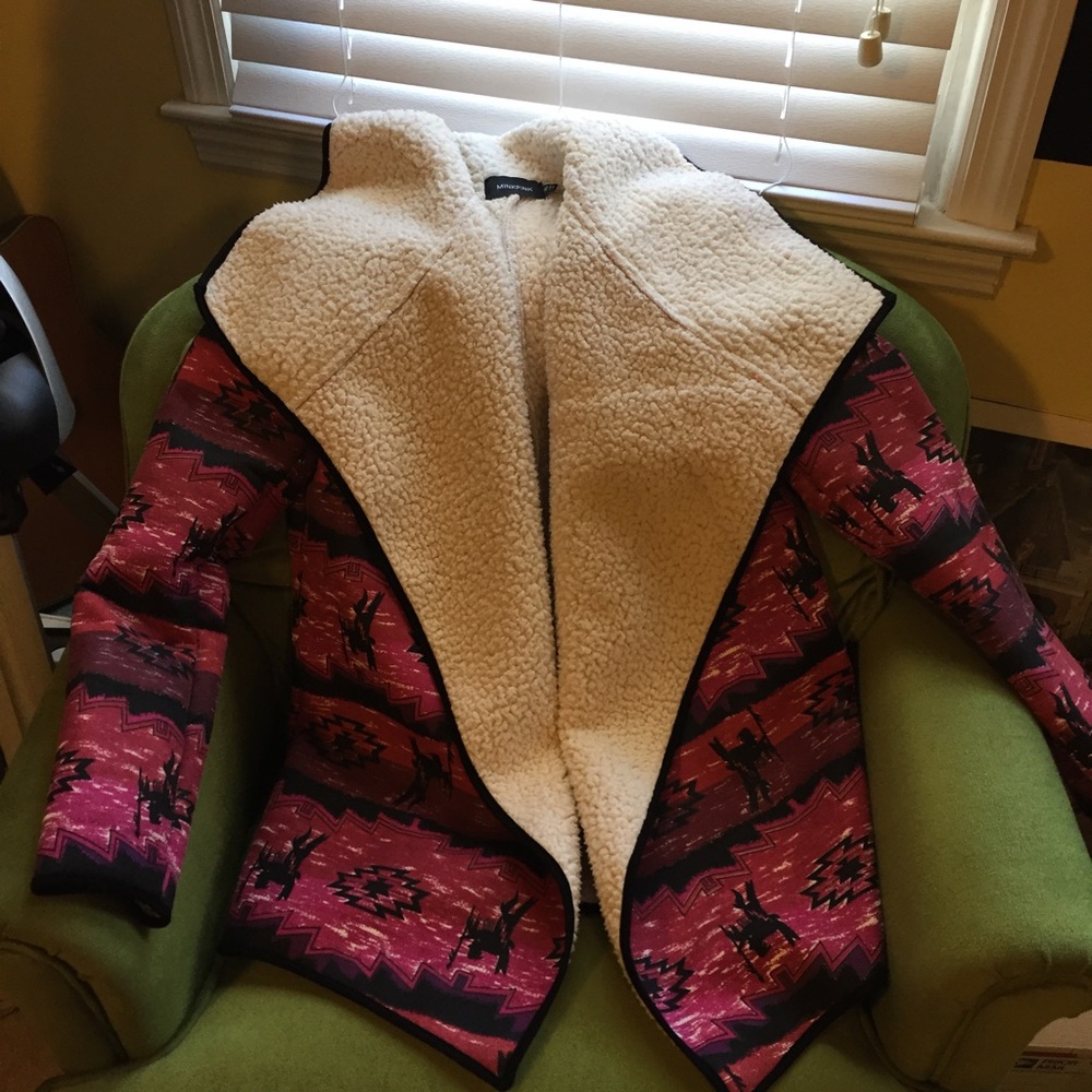 Aztec Print cardigan