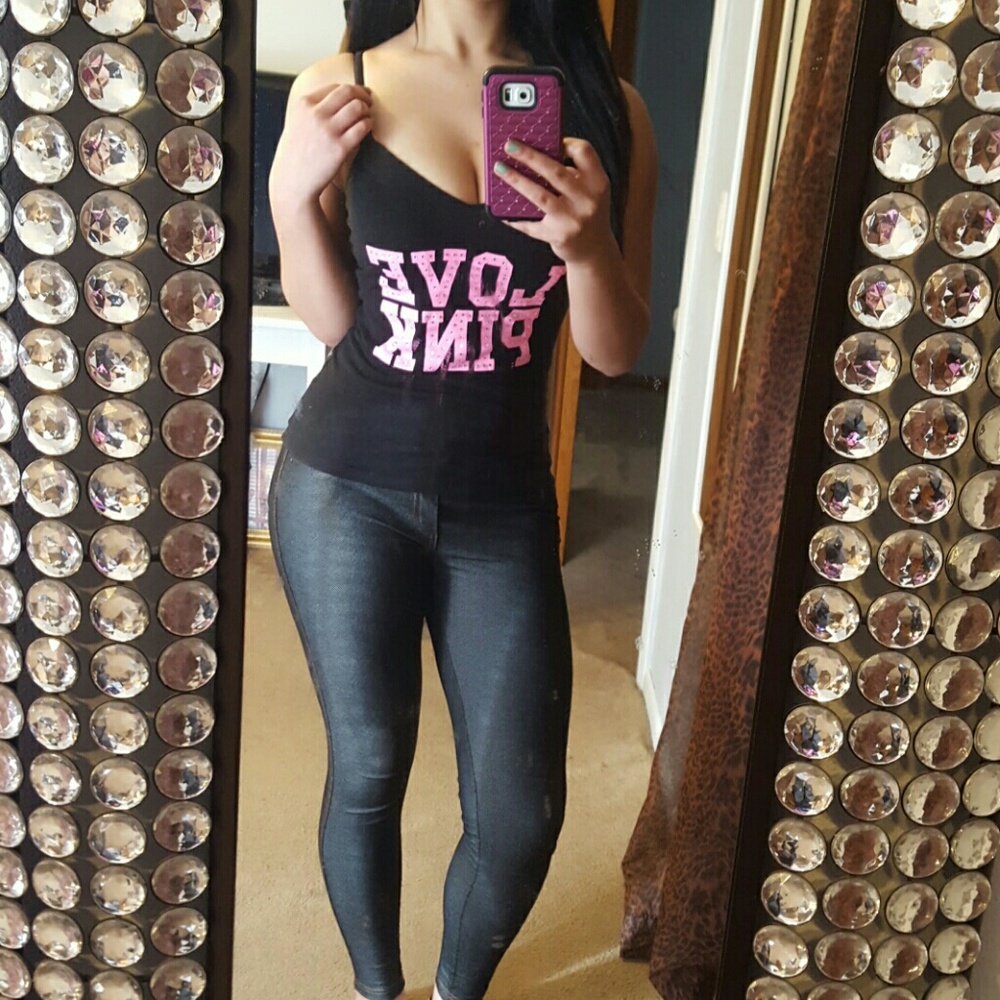 Victoria Secret pink tank top