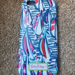 Lilly Pulitzer iPhone 6 Case in Red Right Return