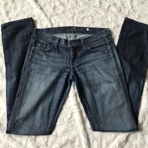7 For All Mankind Edie Jeans. Size 27.