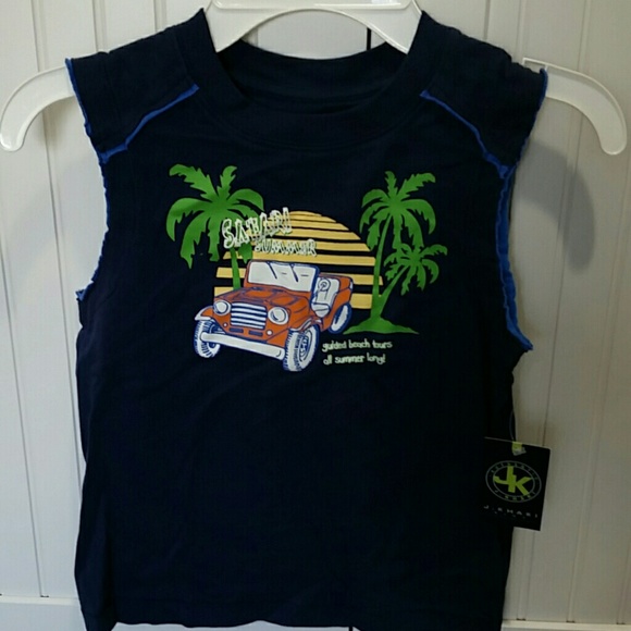 NWT 4T Sleeveless Boys Top - Picture 2 of 4