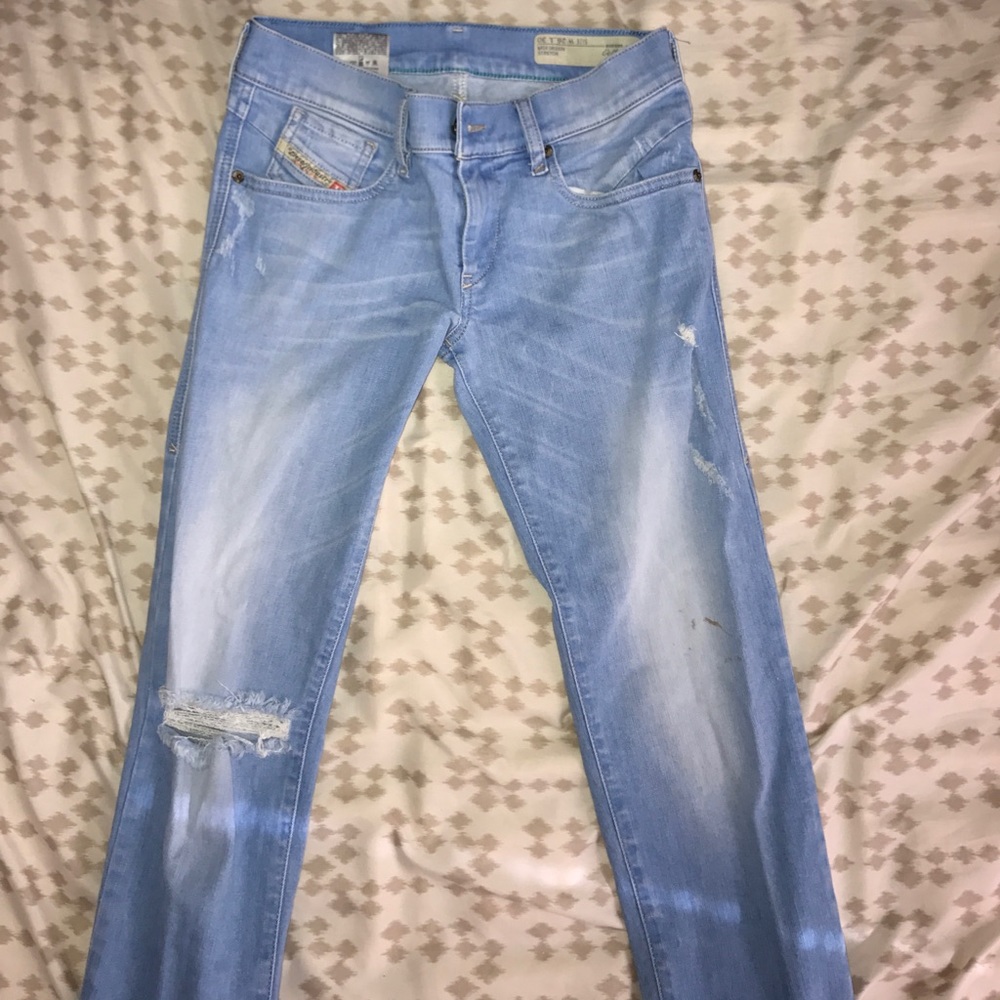 Light denim!