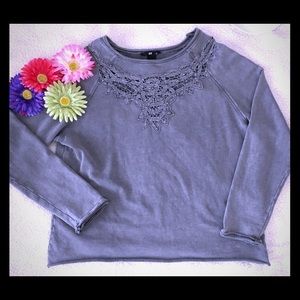 H&M mineral wash sweatshirt
