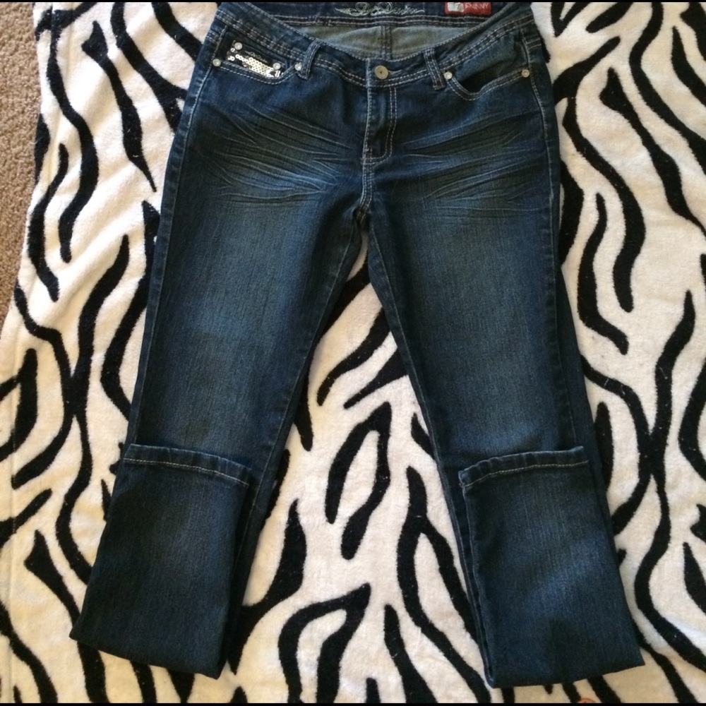Do Denium Jr Skinny Jeans Sz 7