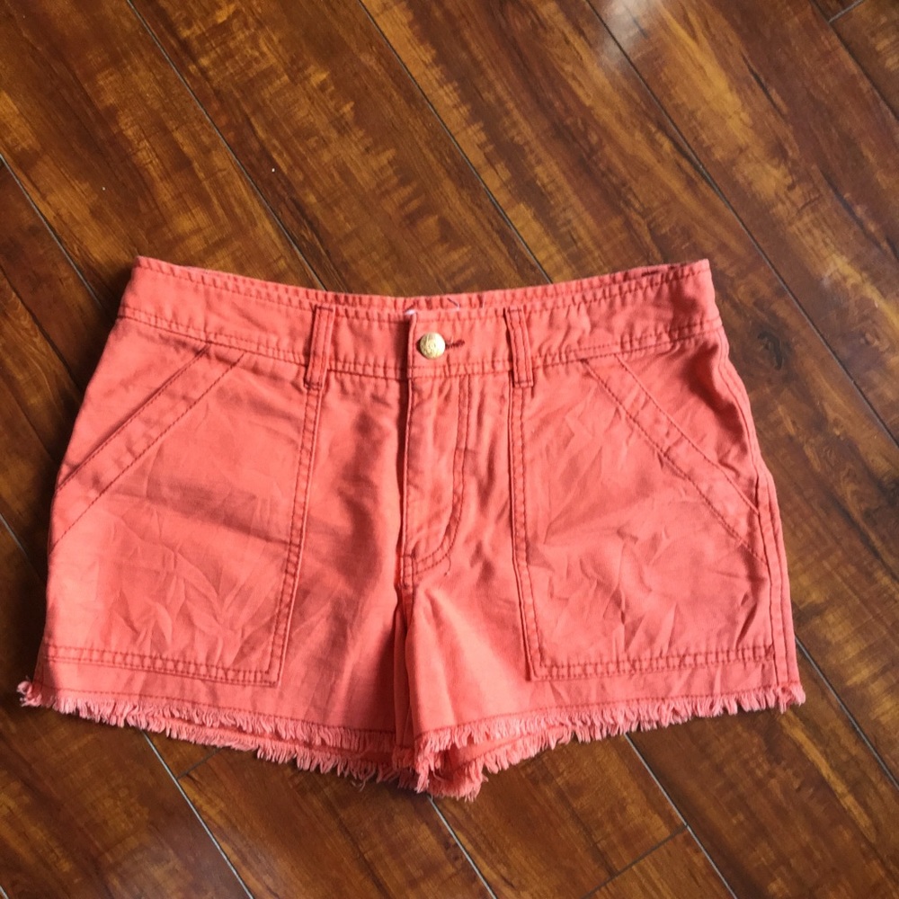 Free People orange shorts