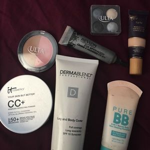 Showing makeup!