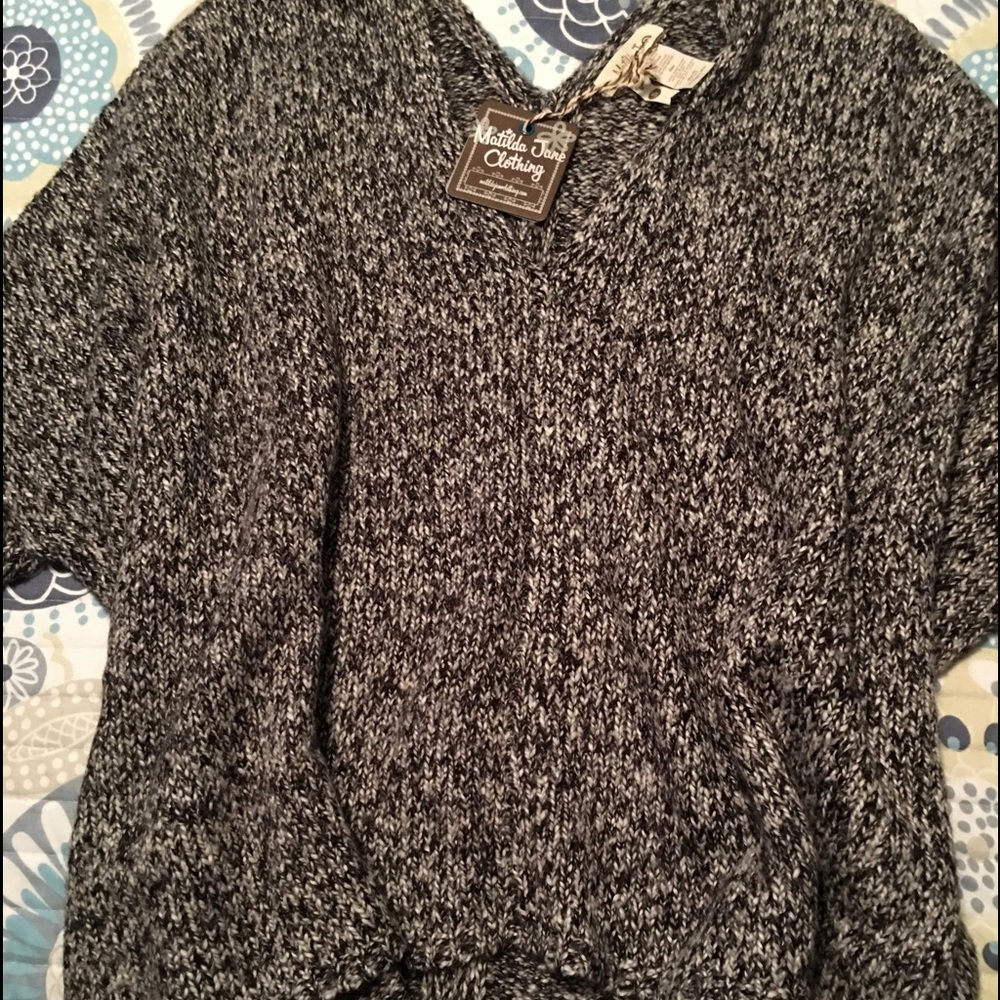 Matilda Jane black and white sweater