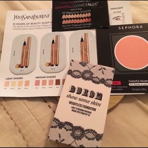 Sample Concealer, Blush & Foundation
