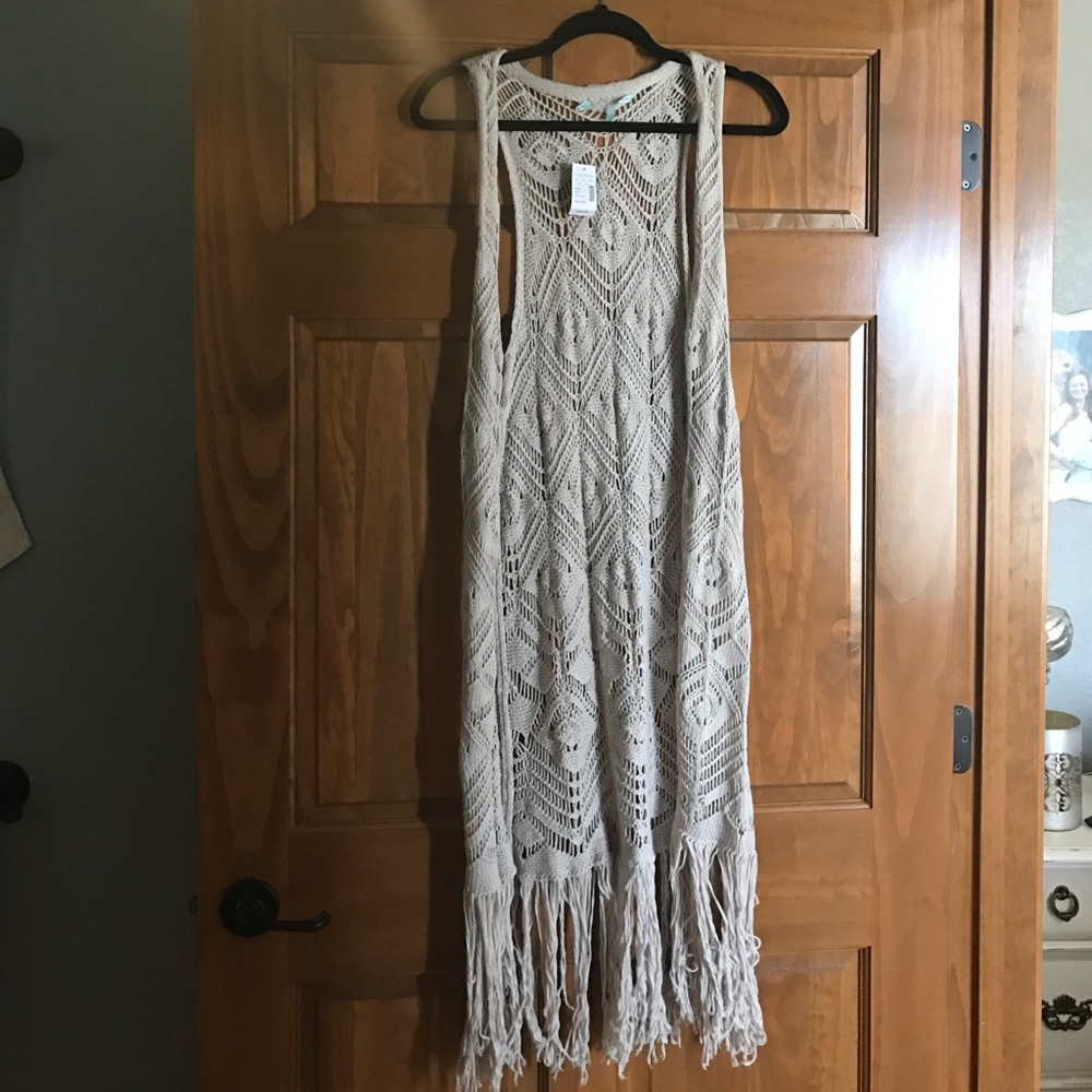 **New lower price**    Maurice's crochet vest