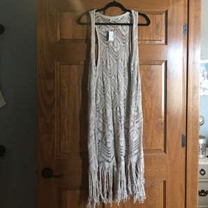 **New lower price**    Maurice's crochet vest