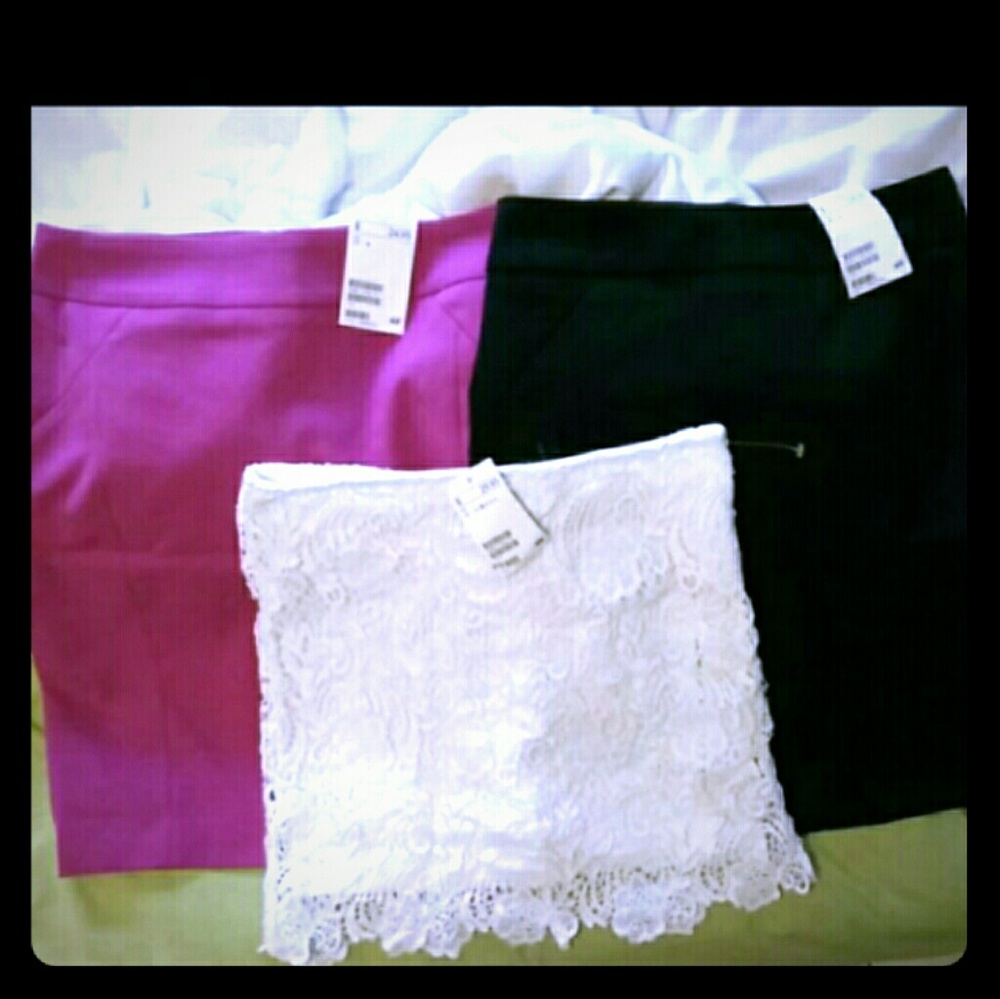 Nwt bundle h&m skirts sz 6