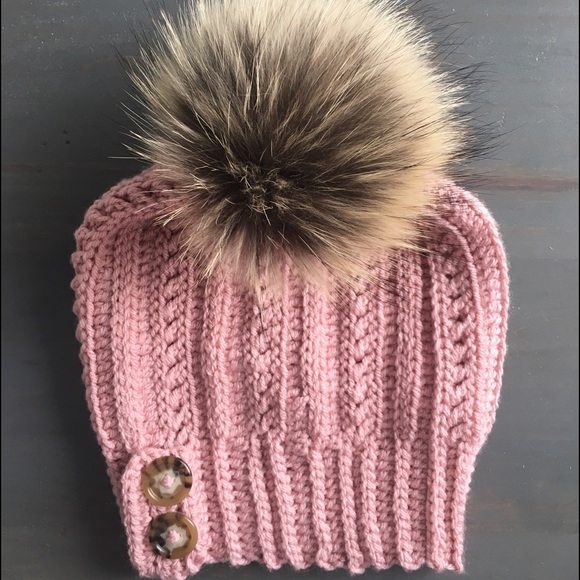 Crochet slouchy beanie - Picture 2 of 2