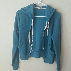 Alternative Apparel teal hoodies