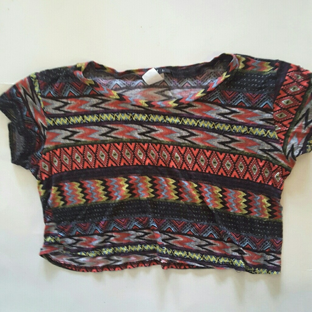 Love j u.s.a crop top