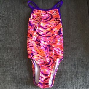 Cute Colorful One Piece Swimsuit
