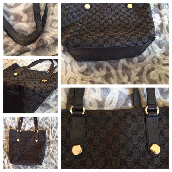 Loved authentic charcoal and black Gucci bag - Picture 3 of 4
