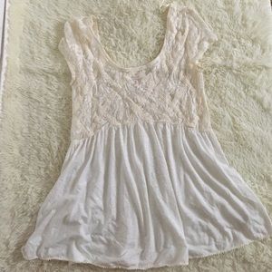 Free People Lace Top