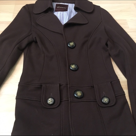 525 America modern brown jacket - Picture 2 of 5