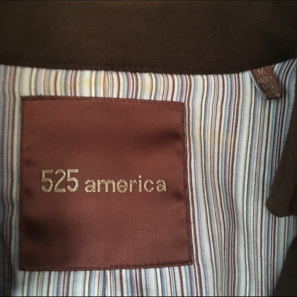 525 America modern brown jacket - Picture 3 of 5