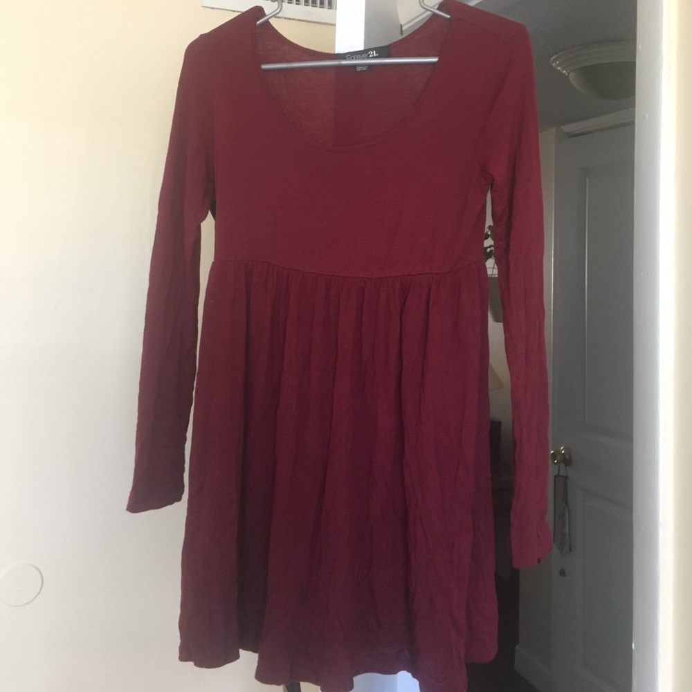 Maroon dress