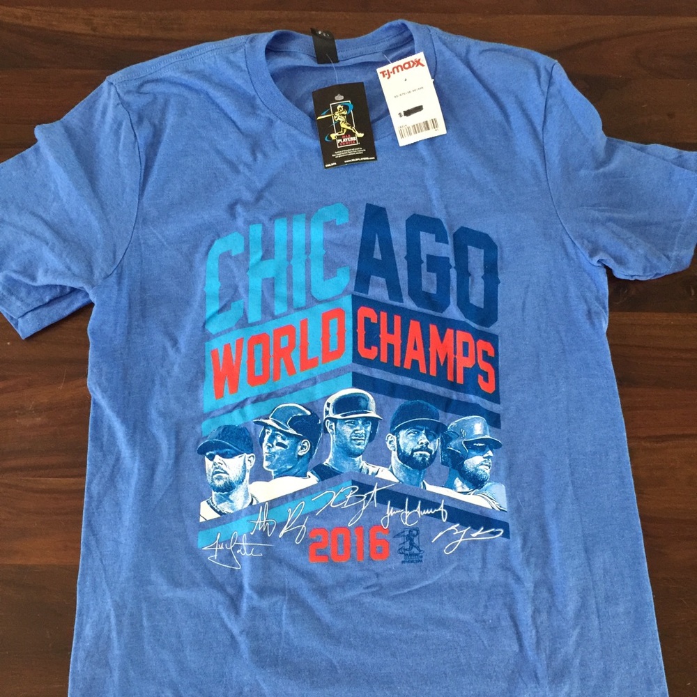 New Chicago Cubs World Champions T-Shirt