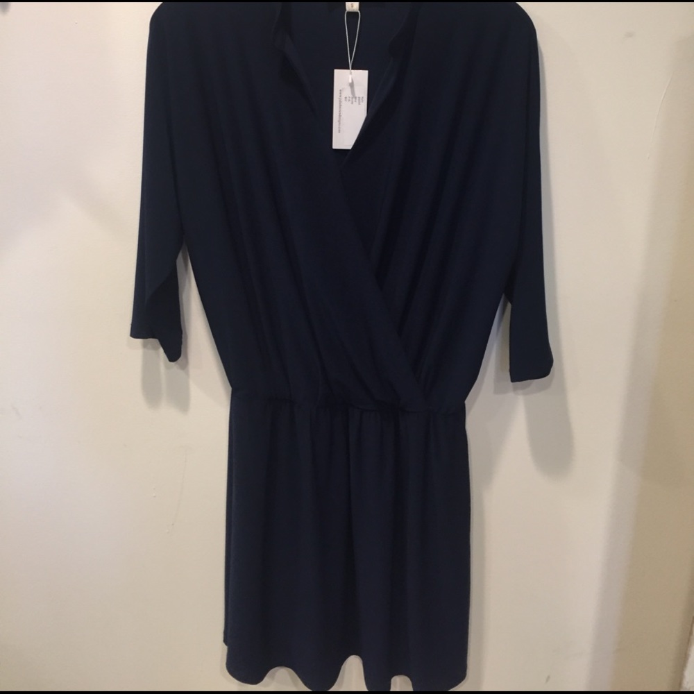 Navy Julie Brown dress