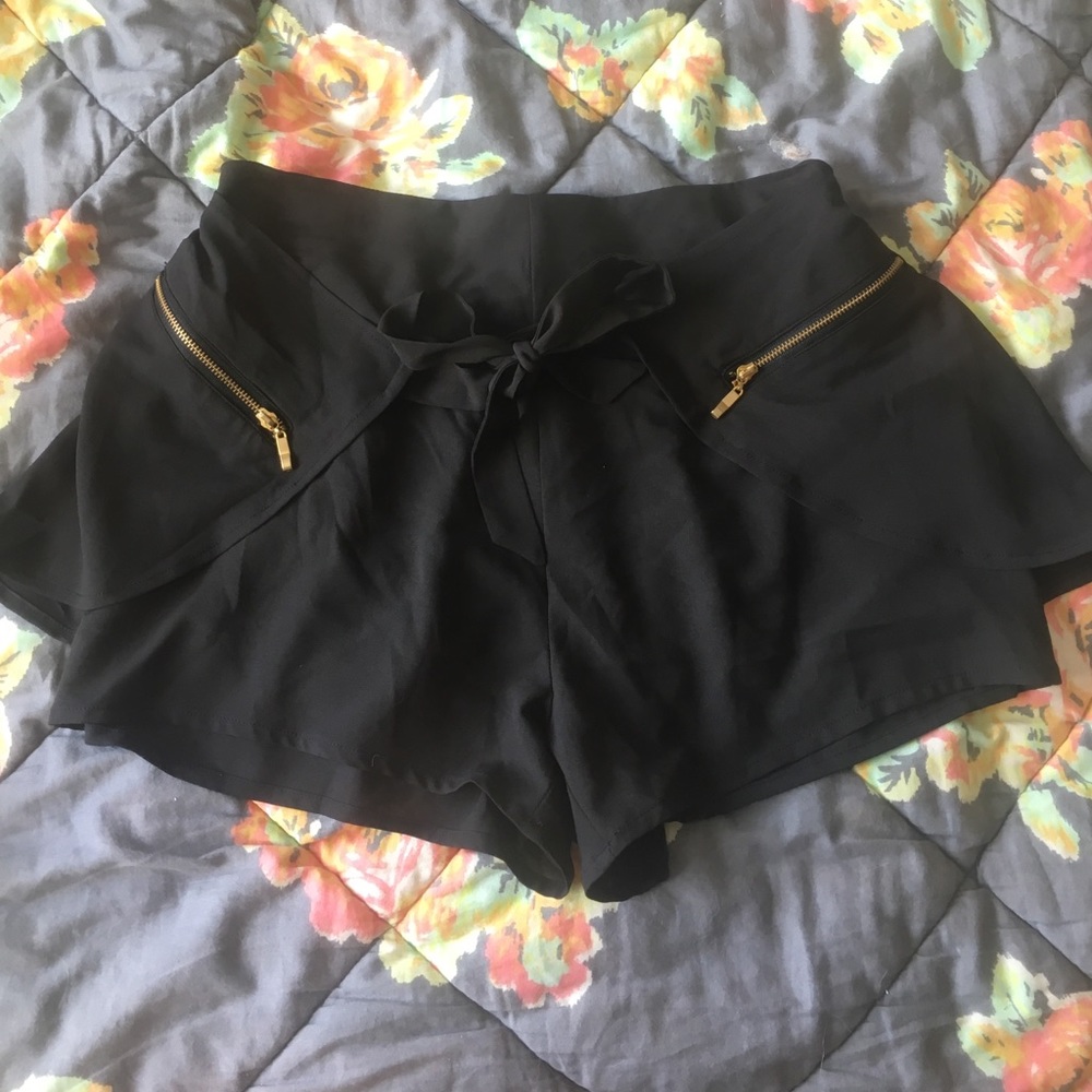 Black shorts