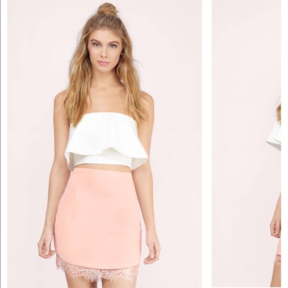 Ahead of the curve blush pencil skirt 🔥BRAND NEW - Picture 1 of 5