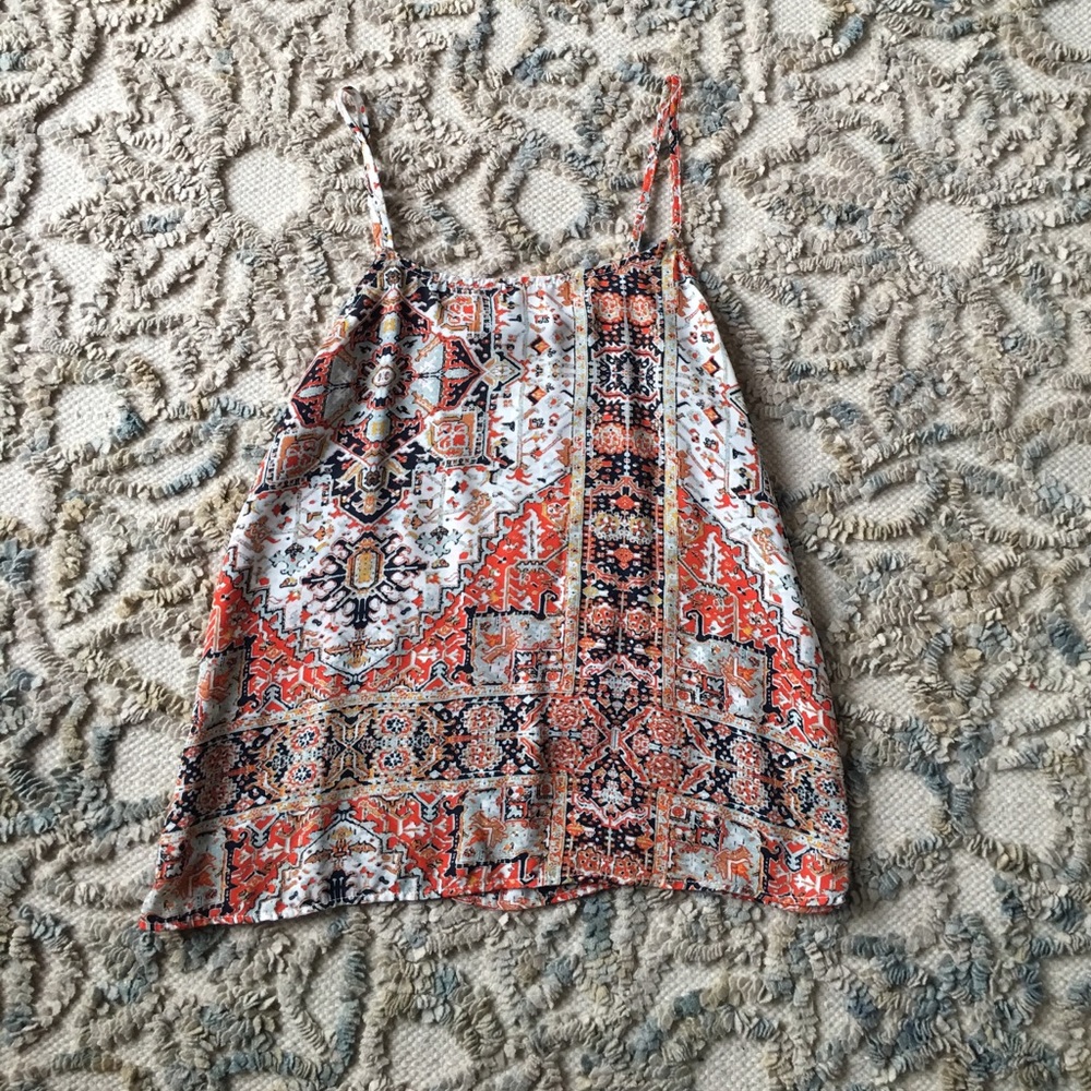 Abstract tank top
