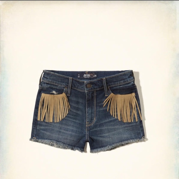 ❤️Sale❤️ Hollister High-Rise Denim Shorts - Picture 4 of 8