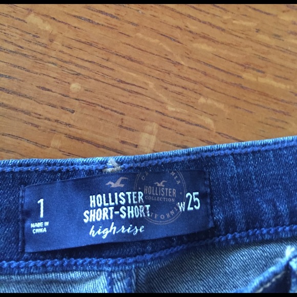 ❤️Sale❤️ Hollister High-Rise Denim Shorts - Picture 7 of 8