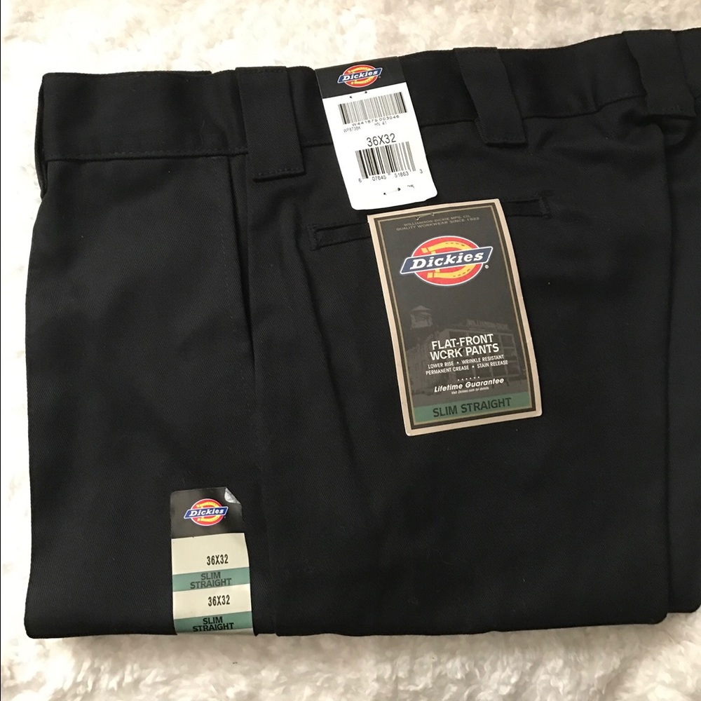 Men's work Pants 👖 black NWT slim straight fit