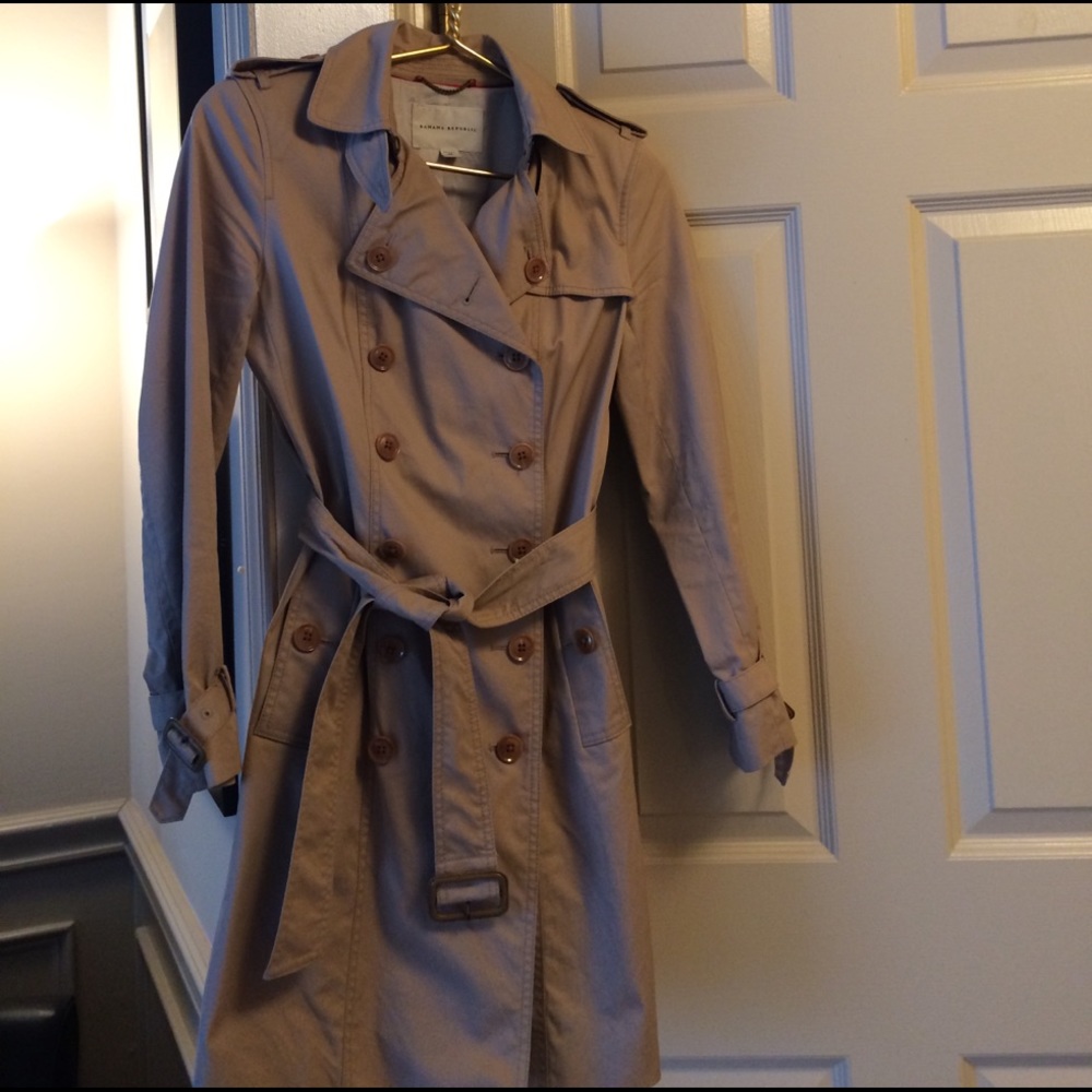 Banana Republic raincoat size XS