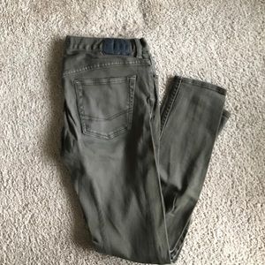 Men's Pacsun Olive Green Skinny Jeans