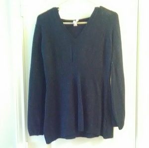 Derek Heart hooded sweater black size 1x