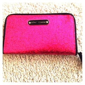 Pink Betsey Johnson Wallet