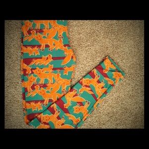 Lularoe TC Fox Leggings
