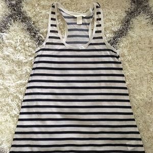 Striped H&M tank