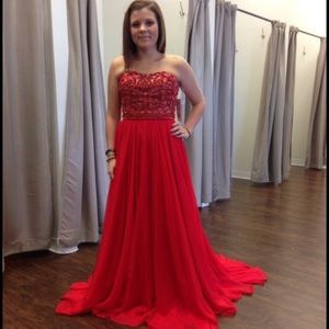 2015 Sherri Hill prom dress - 8