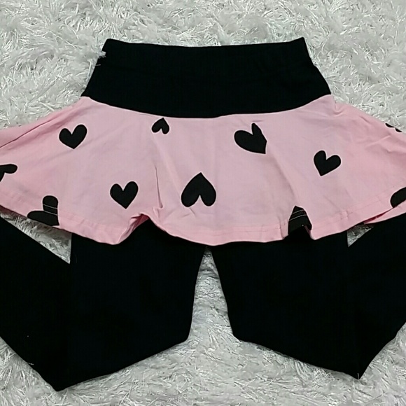 Other - SALE***Pink Hearts Skort.  Kids.   :)