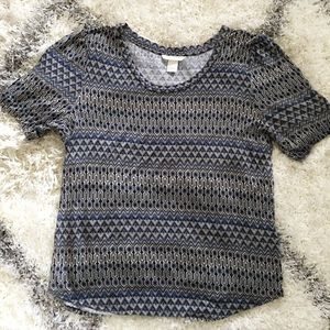 Very cute H&M top! Tribal print