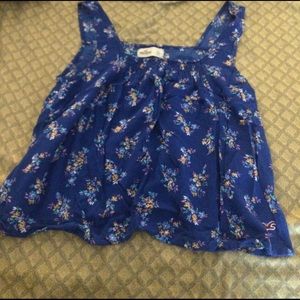 Open back hollister top