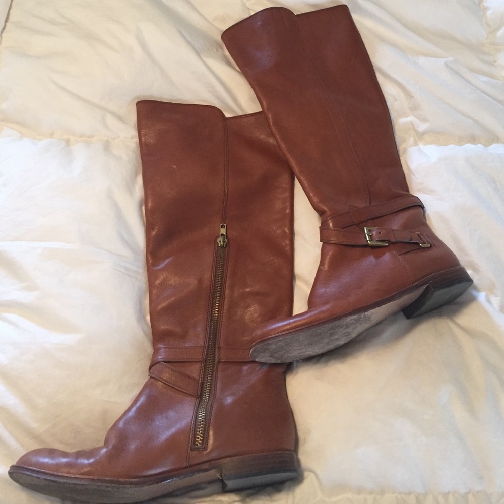 Coach Leather Knee High Boots size 9