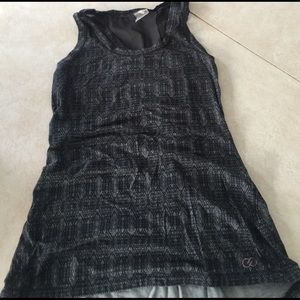 Black and Grey Workout Tank