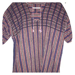 Poncho pull over