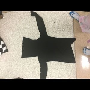 Cashmere cowl neck sweater